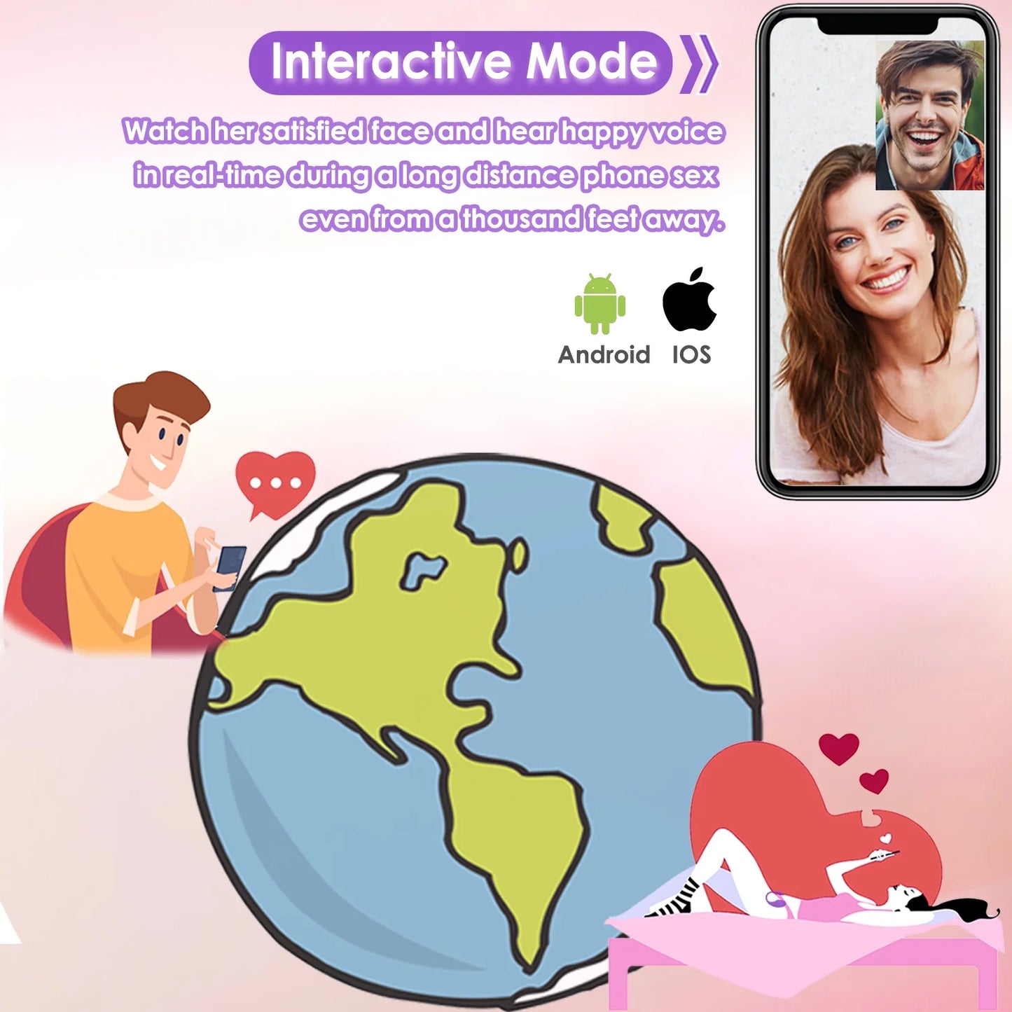  Sex Toys App Remote control Bluetooth vibrating bullet.