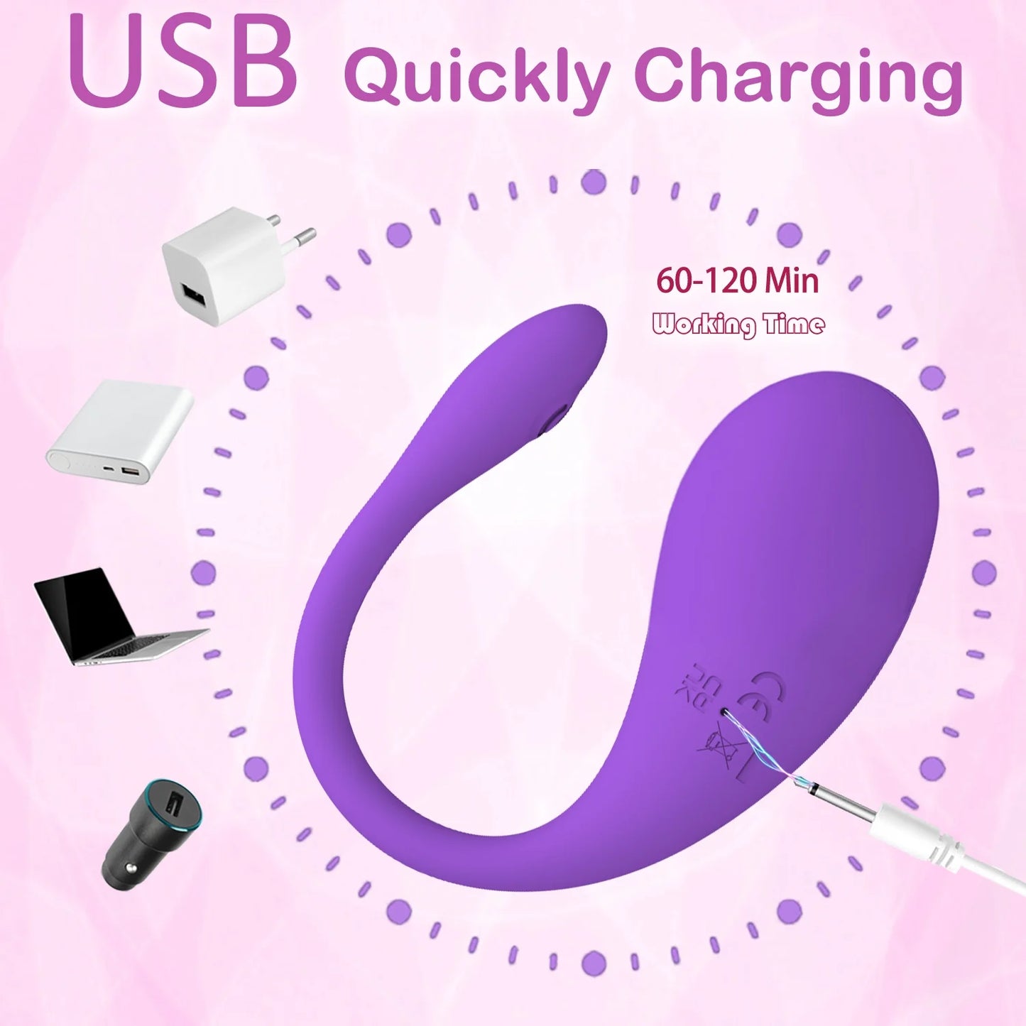  Sex Toys App Remote control Bluetooth vibrating bullet.