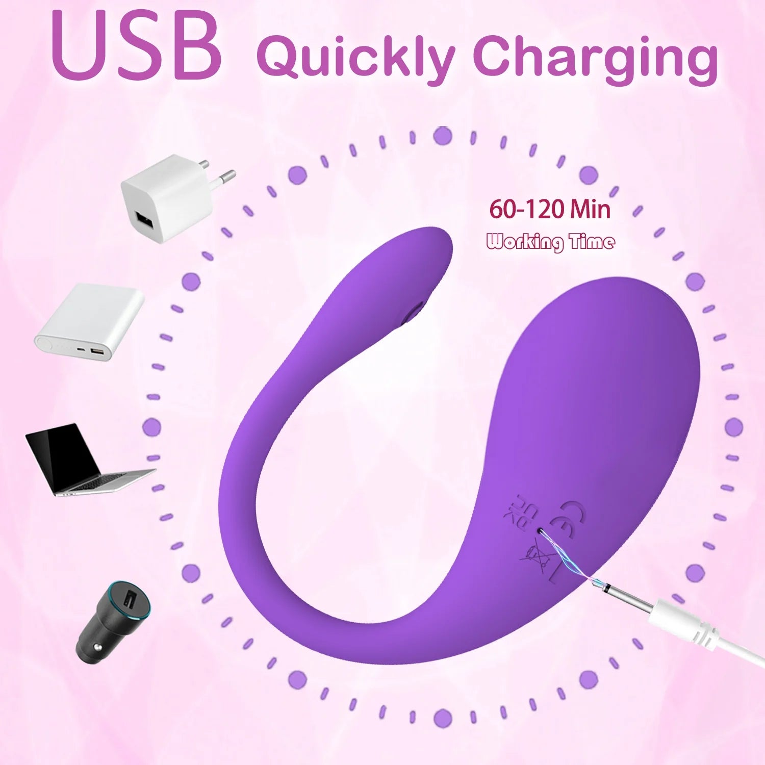  Sex Toys App Remote control Bluetooth vibrating bullet.