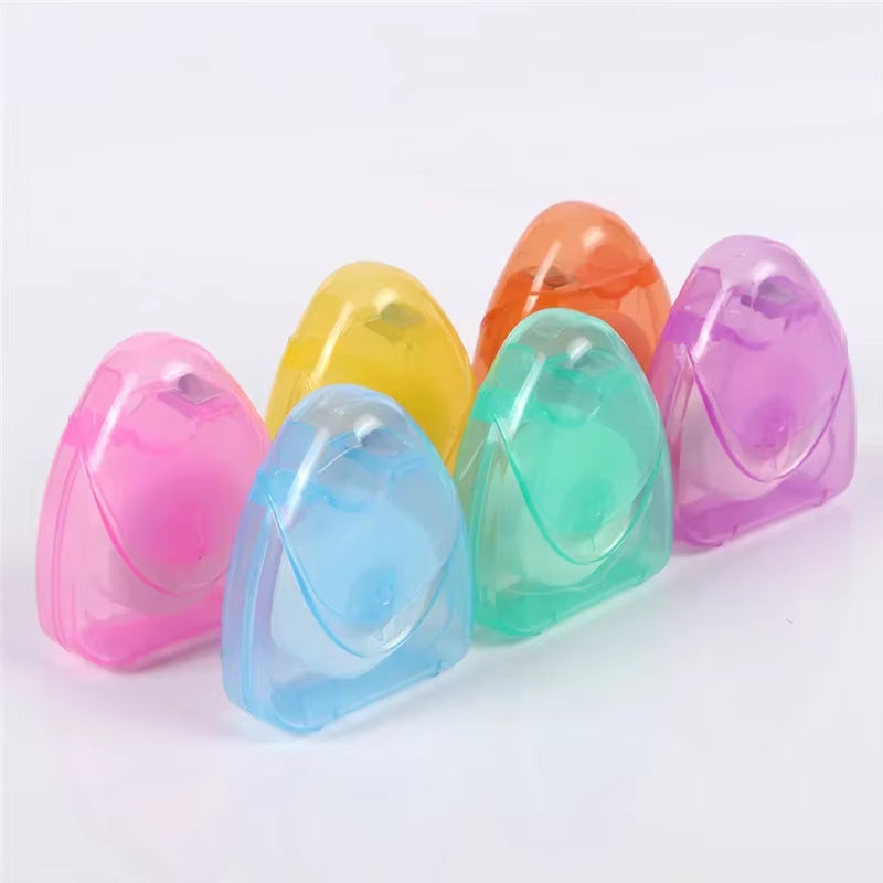 50M Micro Wax Peppermint Flavor Dental Flosser Interdental Brush Teeth Stick Toothpicks Floss Pick Oral Hygiene Clean Wire