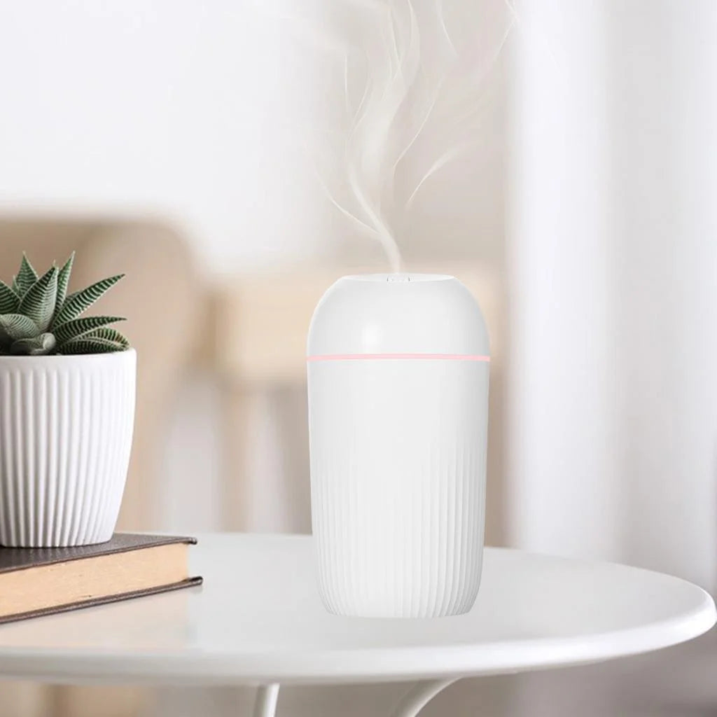 Cold Mist Humidifier - Humidifiers for Bedroom, Baby and Home, Air Humidifier, Adjustable , White