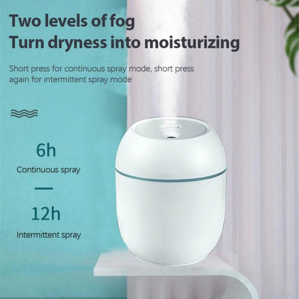 LED Lights Ultrasonic Warm and Cool Mist Humidifier - Air Humidifiers for Bedroom / Vaporizer for Baby and Childrens Bedroom, Large Rooms Aroma Humidifier