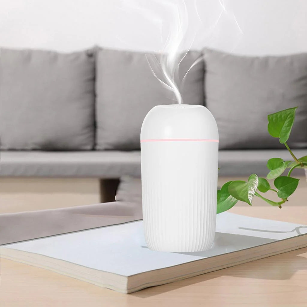 Cold Mist Humidifier - Humidifiers for Bedroom, Baby and Home, Air Humidifier, Adjustable , White