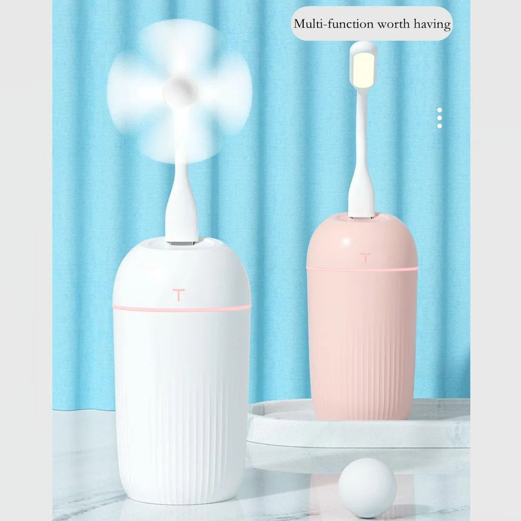 Cold Mist Humidifier - Humidifiers for Bedroom, Baby and Home, Air Humidifier, Adjustable , White