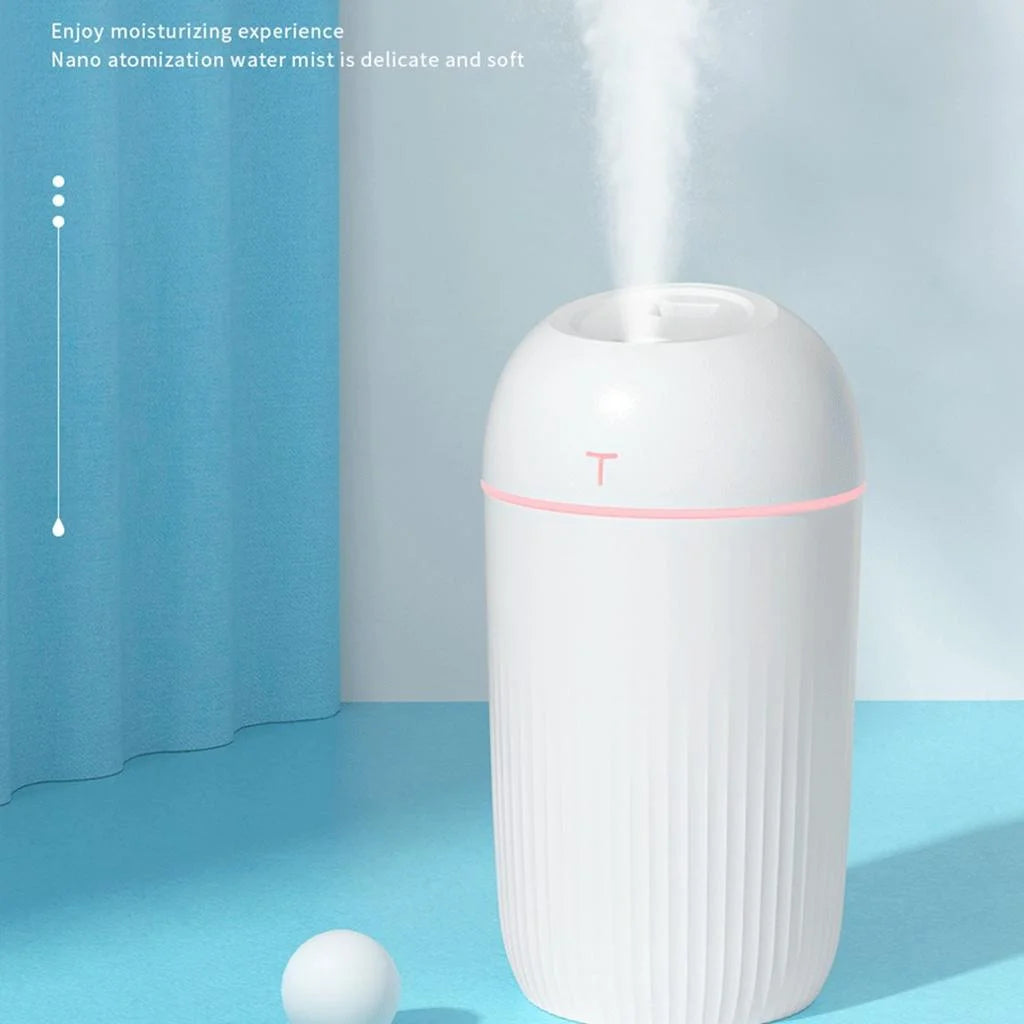 Cold Mist Humidifier - Humidifiers for Bedroom, Baby and Home, Air Humidifier, Adjustable , White